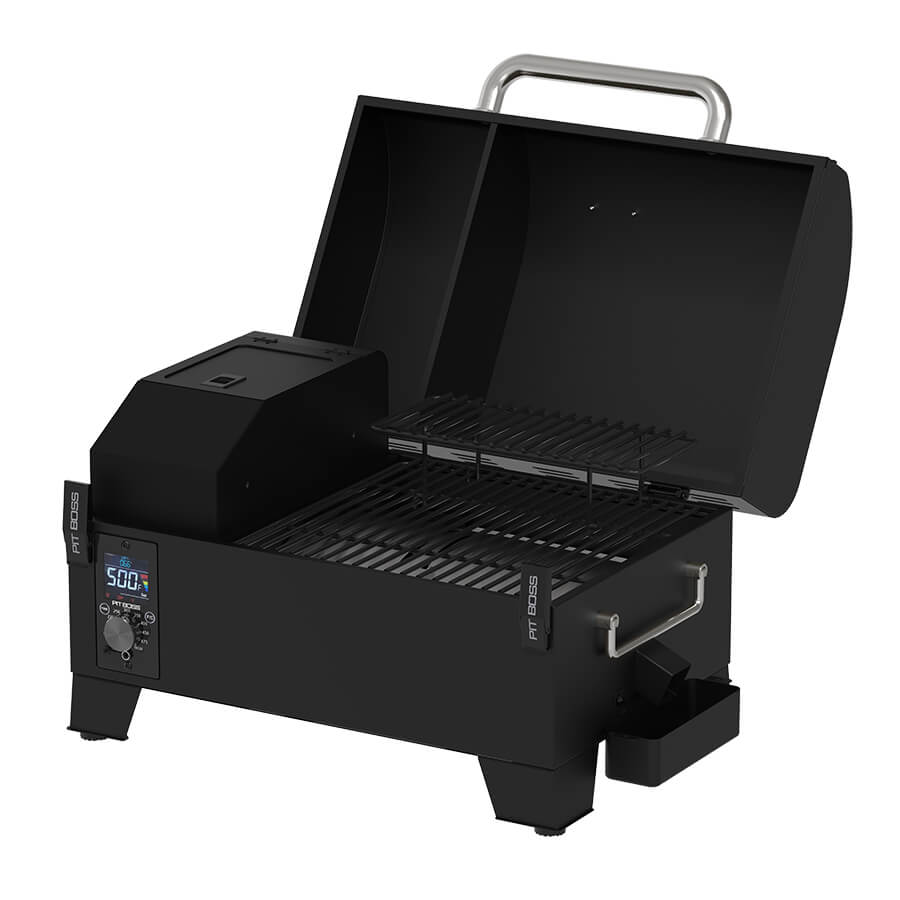 Portable Tabletop Wood Pellet Grill - PB150PPG, Black