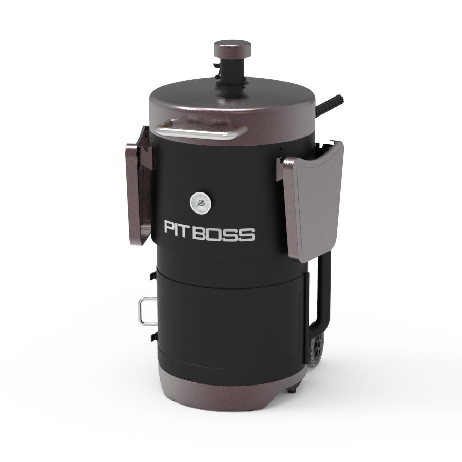 Champion Barrel Charcoal Smoker, Mahogany