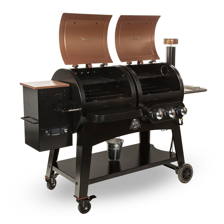 Charleston Pellet/Gas Combo Grill