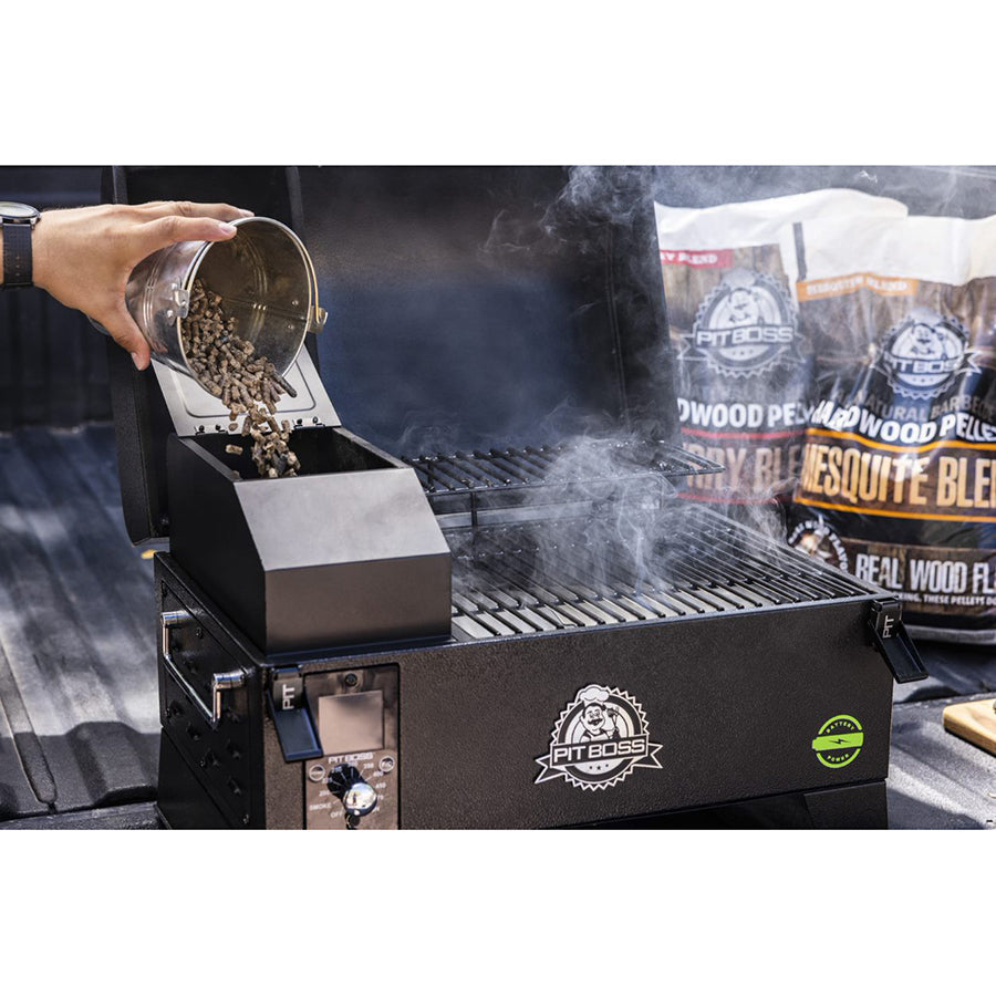 Portable Battery Powered Wood Pellet Grill