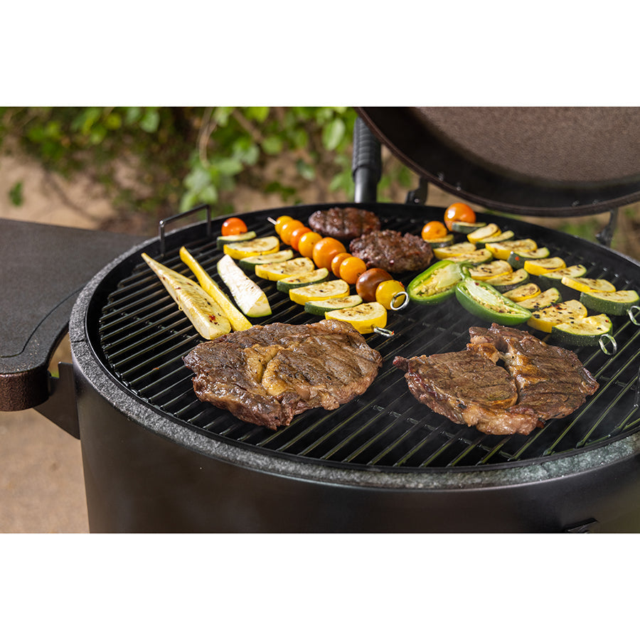 Champion Barrel Charcoal Smoker, Mahogany