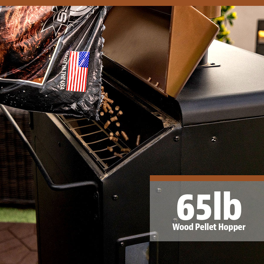 4 Series Vertical Pellet Smoker - Onyx Edition