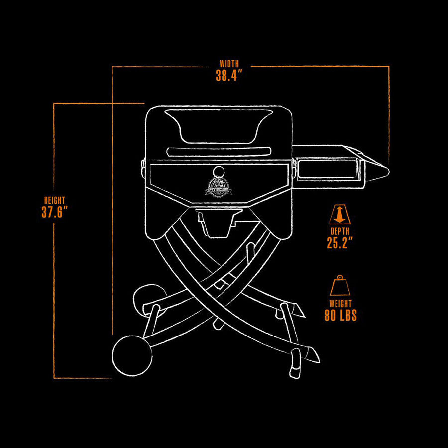 Sportsman Portable Wood Pellet Grill