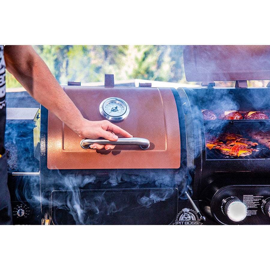 Charleston Pellet/Gas Combo Grill