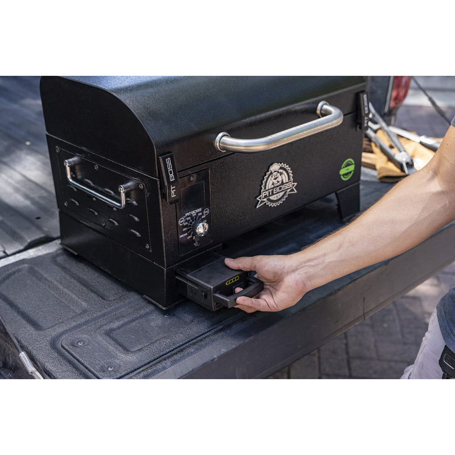 Portable Battery Powered Wood Pellet Grill