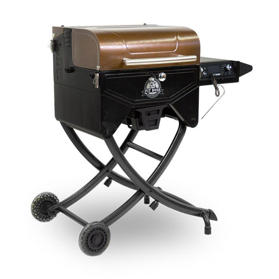 Portable Copper Top Wood Pellet Grill