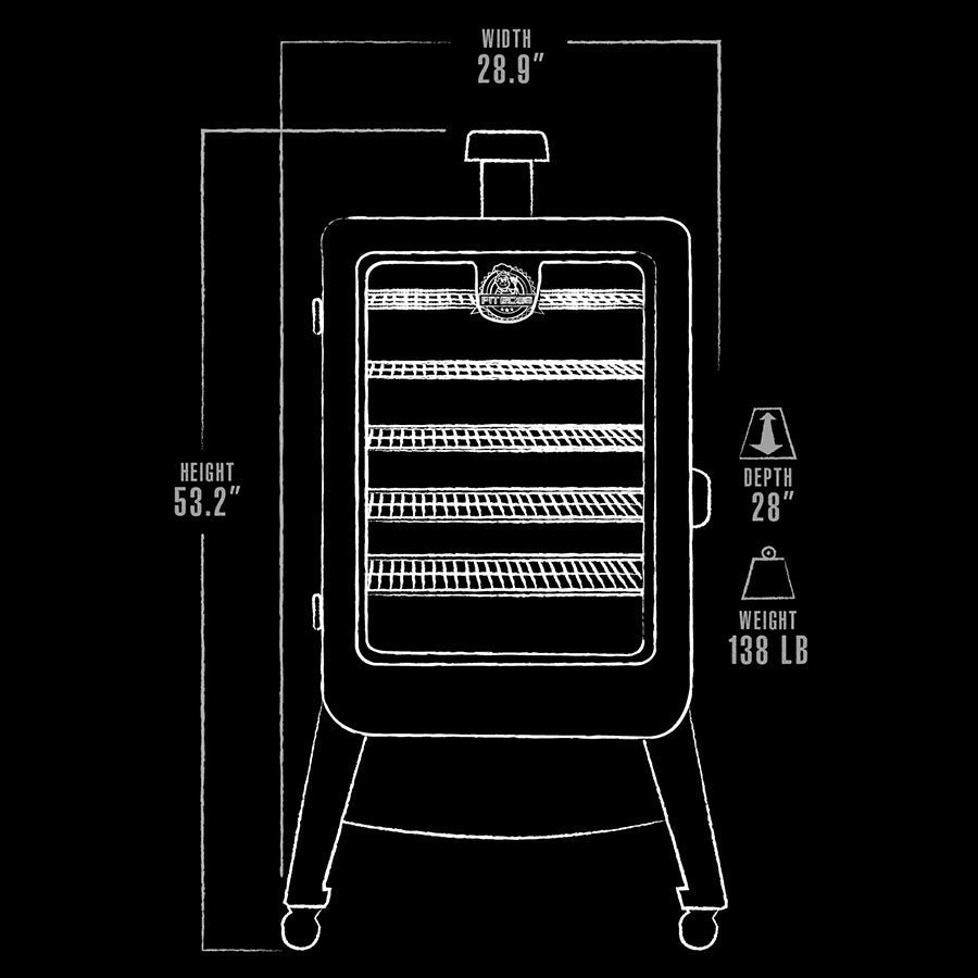 Competition Series PBV5P2 Vertical Smoker