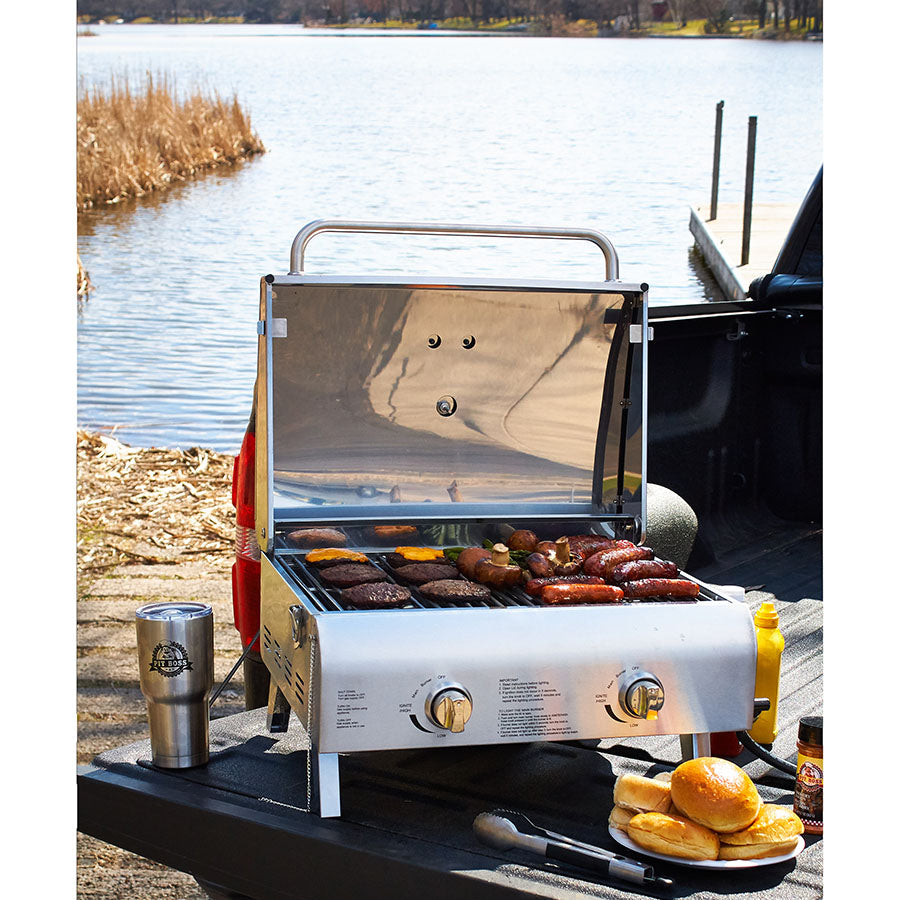 Stainless Steel 2-Burner Gas Grill