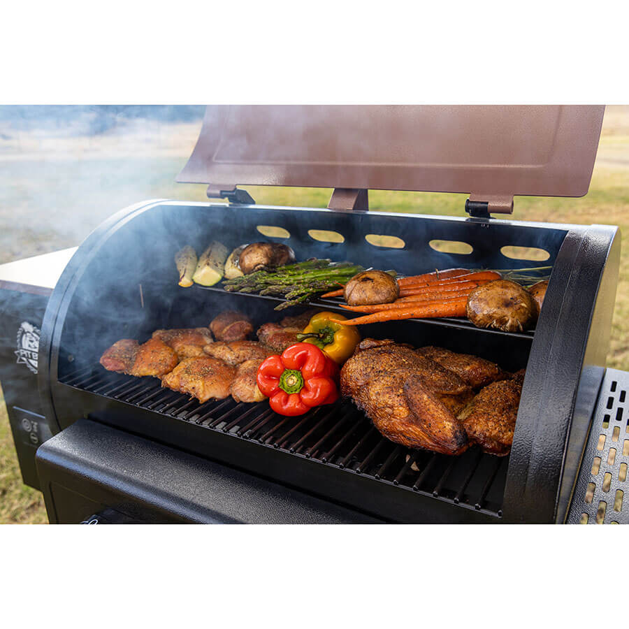 Mile Hybrid Wood Pellet/Gas Combo Grill