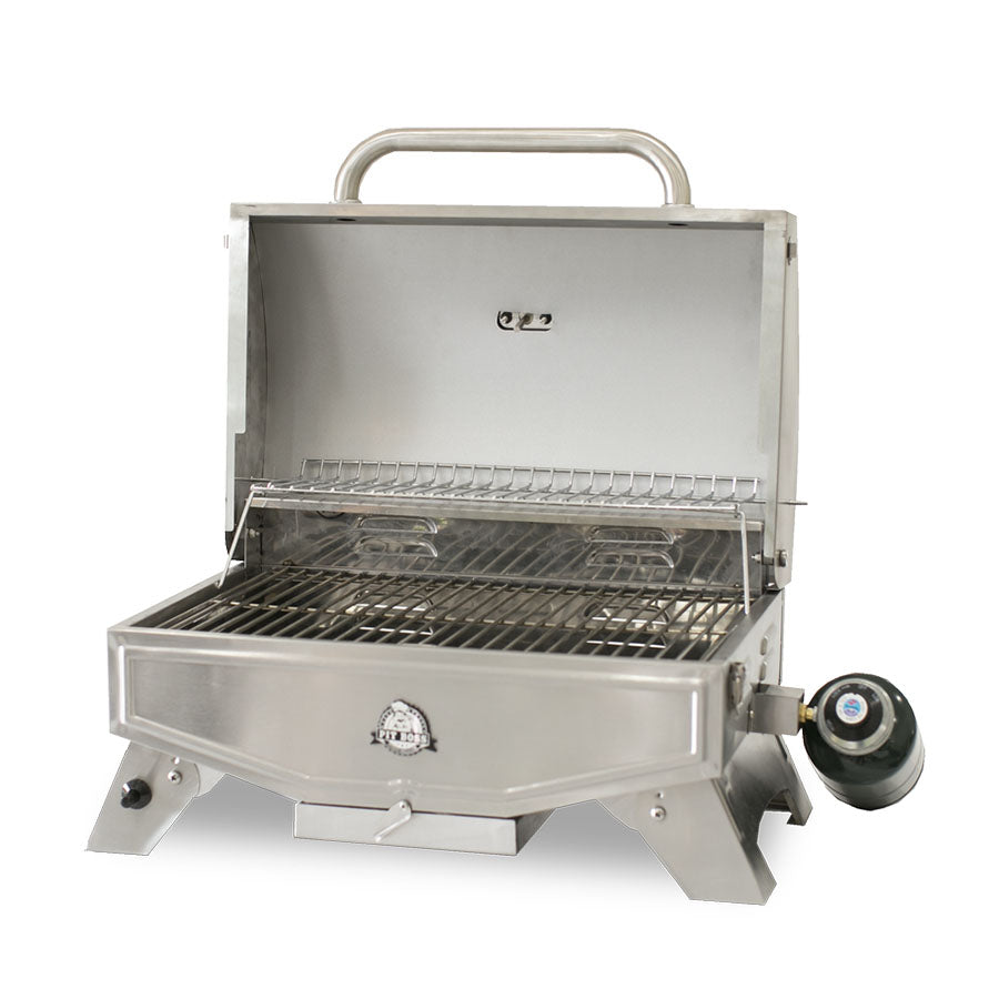 Stainless Steel 1-Burner Gas Grill