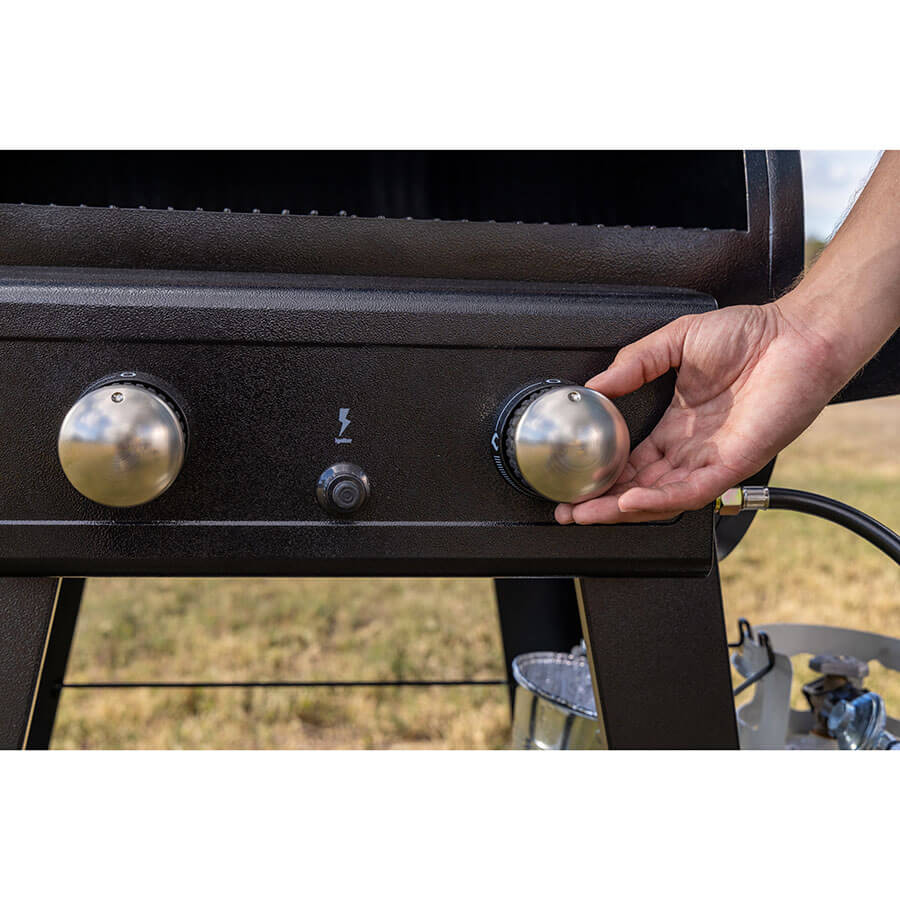 Mile Hybrid Wood Pellet/Gas Combo Grill