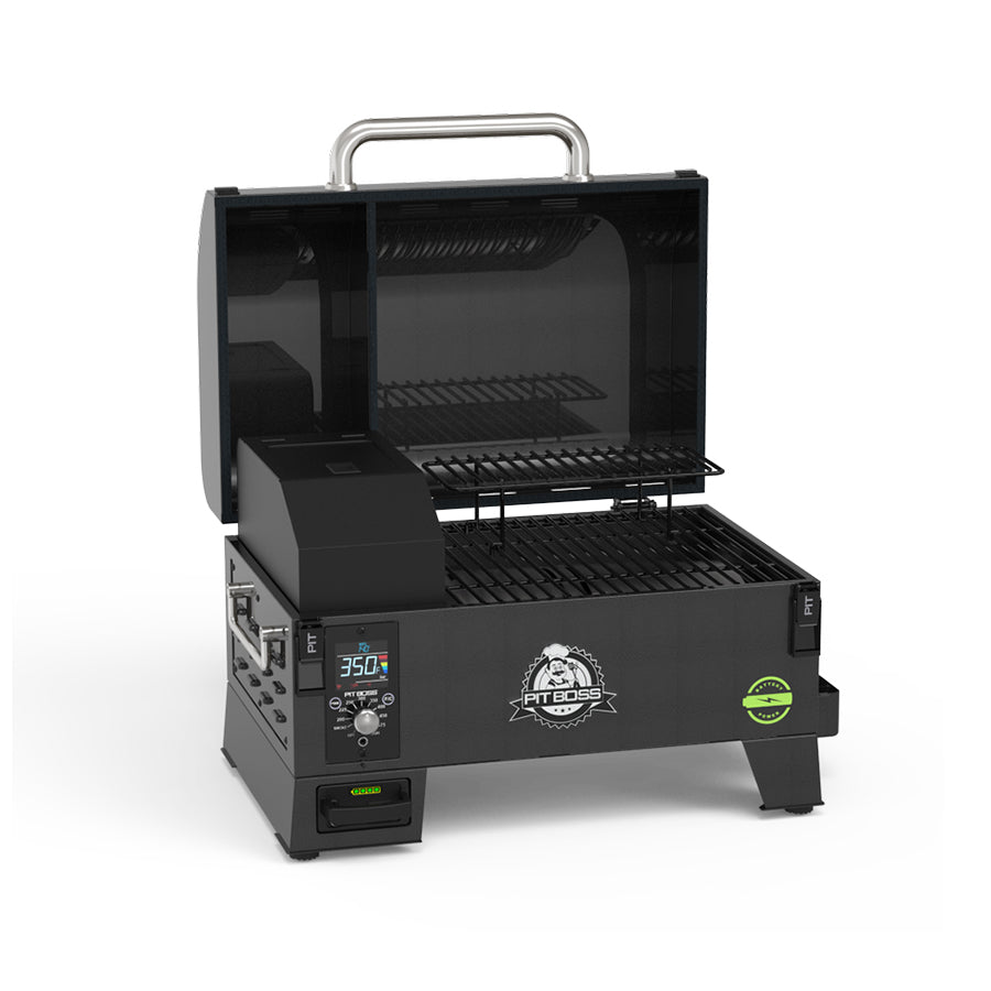 Portable Battery Powered Wood Pellet Grill