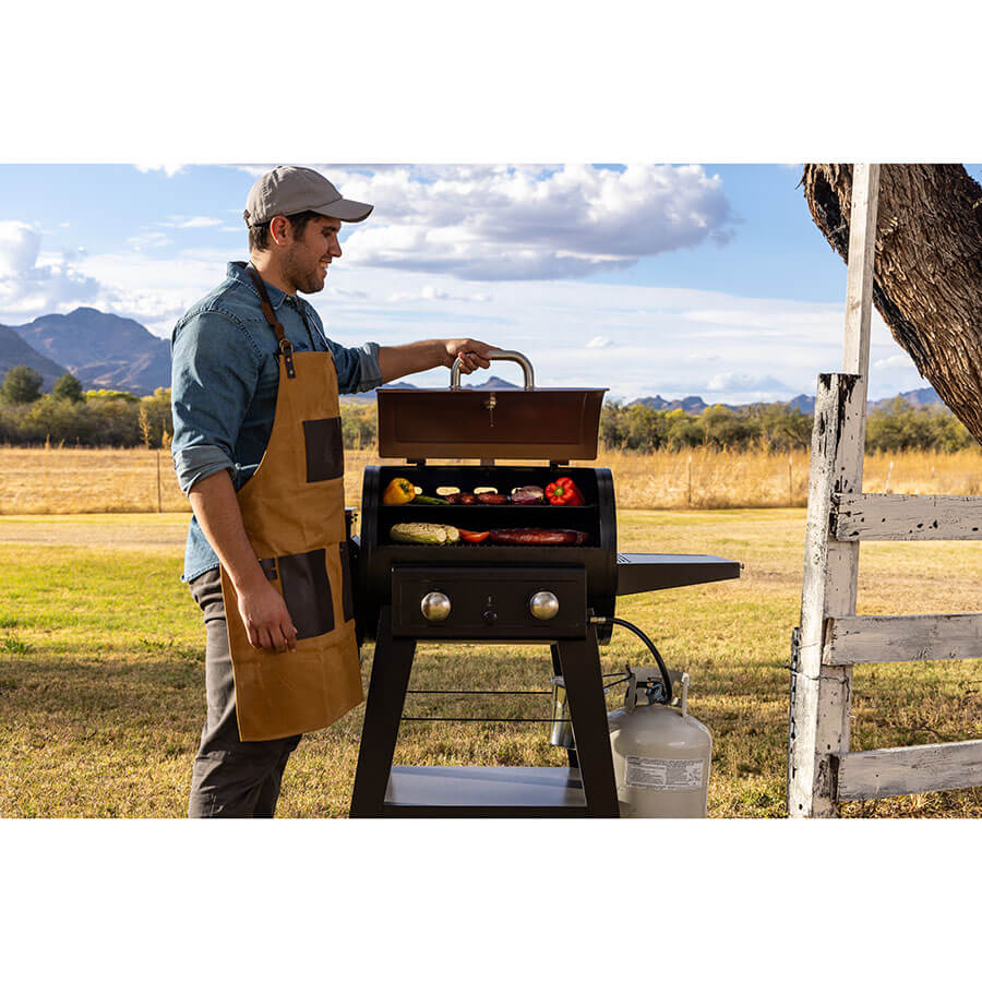 Mile Hybrid Wood Pellet/Gas Combo Grill