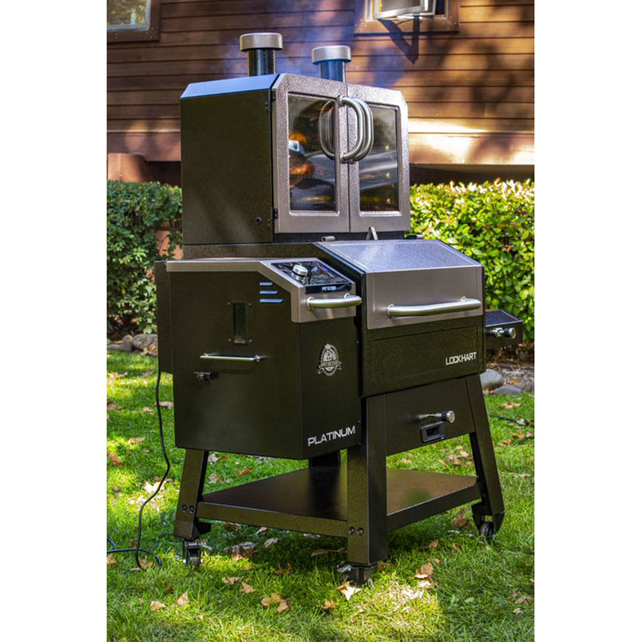 Lockhart Platinum Pellet/Smoker Combo Grill