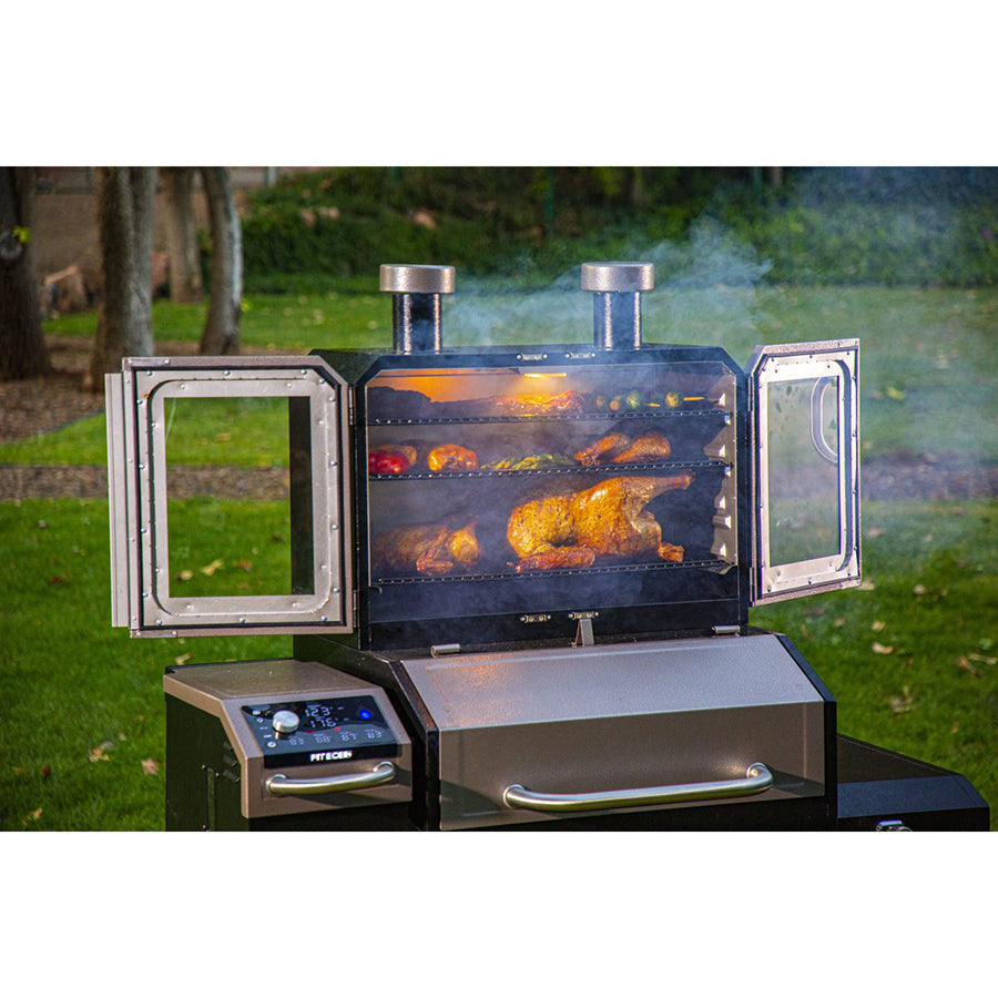 Lockhart Platinum Pellet/Smoker Combo Grill