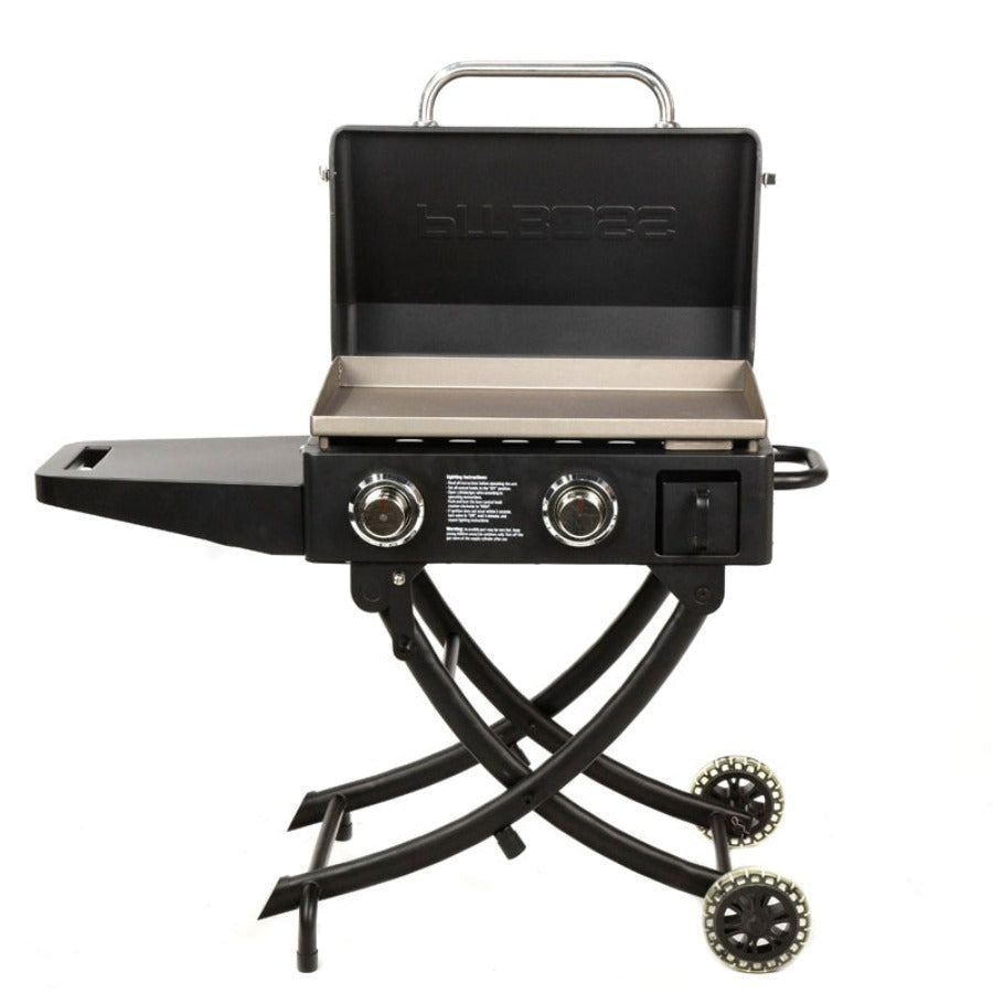 Sportsman Portable 2-Burner Griddle With Legs