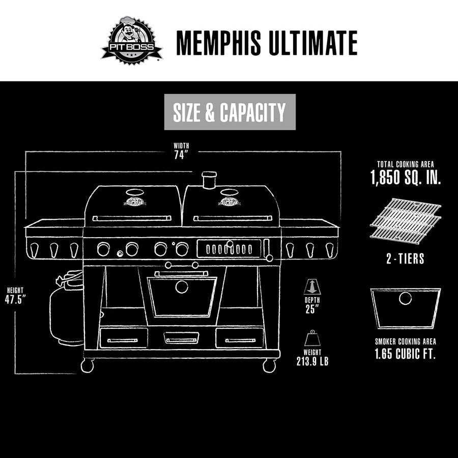 Memphis Ultimate Combo Grill