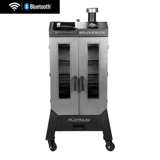 Platinum Brunswick Wood Pellet Vertical Smoker