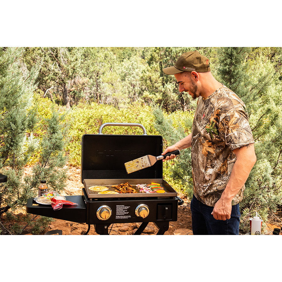 Sportsman Portable 2-Burner Griddle With Legs