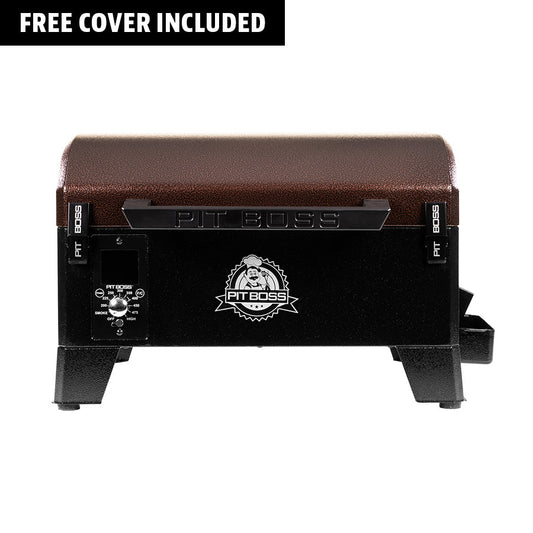 Portable Tabletop Wood Pellet Grill - PB150PPS, Mahogany