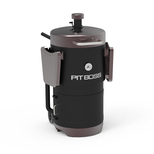 Champion Barrel Charcoal Smoker, Mahogany