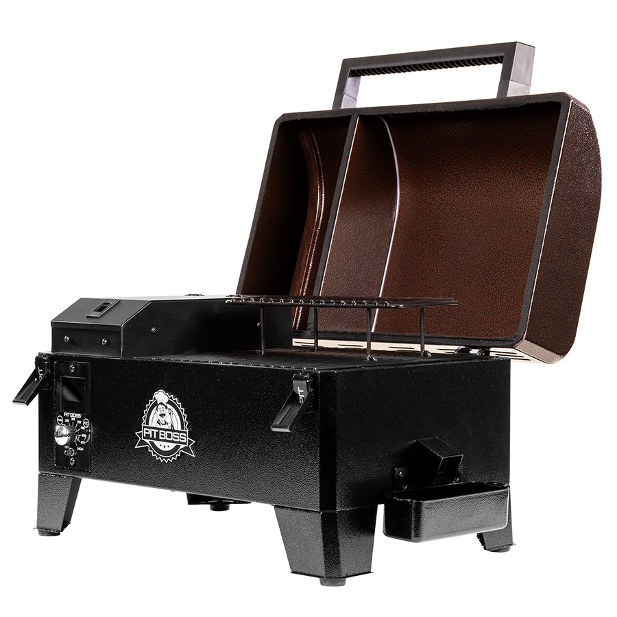 Portable Tabletop Wood Pellet Grill - PB150PPS, Mahogany