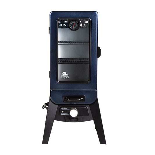 3-Series Analog Vertical Smoker, Blue Hammertone