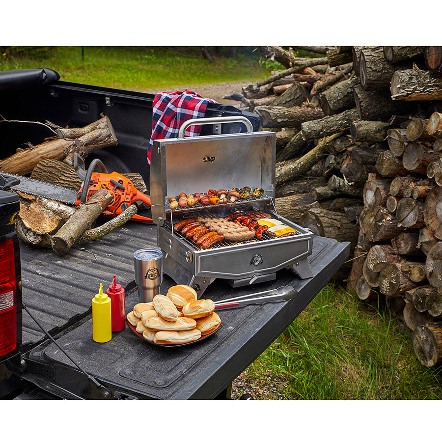 Stainless Steel 1-Burner Gas Grill