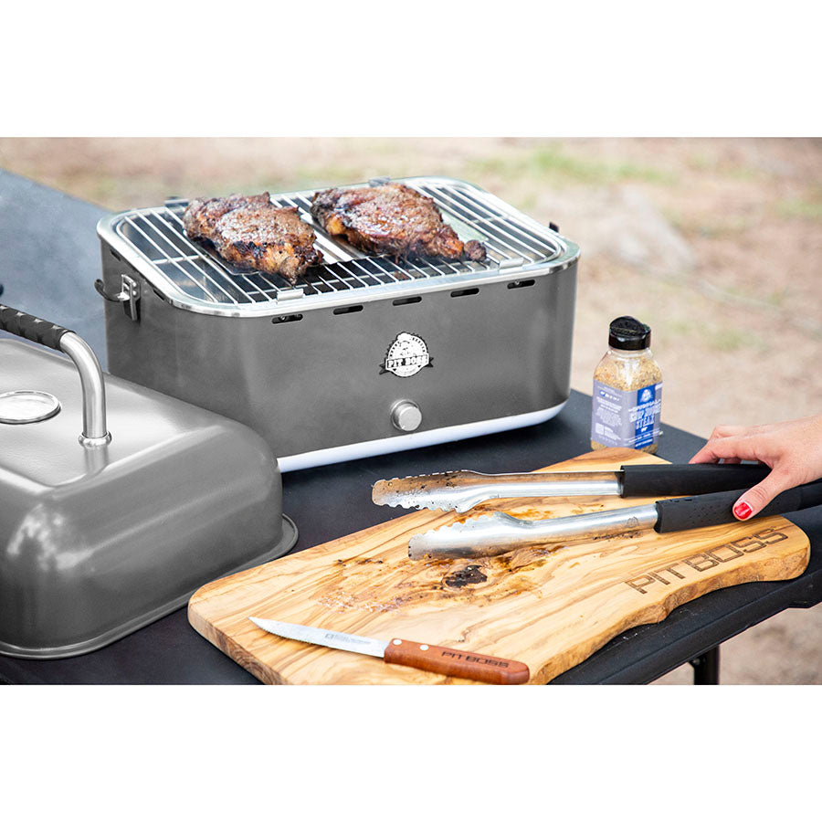 Pit Stop Portable Charcoal Grill